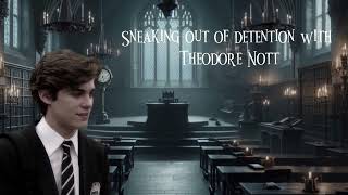 Sneaking out of detention with Theodore Nott Enemies to Lovers Confession  Theo x yn  ASMR [upl. by Lette]