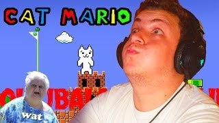 A VILÁG LEGIDEGESÍTŐBB JÁTÉKA  Cat Mario Rage Gameplay [upl. by Inahc208]