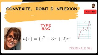 Convexité point dinflexion  dérivée seconde [upl. by Uah598]