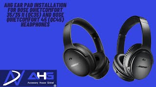 Revive Your Bose QC45 or QC35 How to Easily Replace Your Ear Pads Today Stepbystep [upl. by Ahsiniuq]