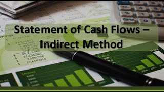 Cash Flows Statement of Cash Flows Indirect Method Example [upl. by Airetnuhs]