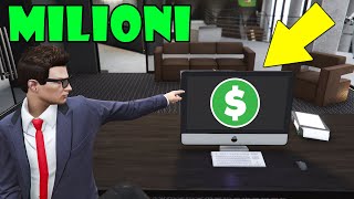 GUADAGNARE MILIONI CON LAGENZIA  GTA 5 ONLINE ITA [upl. by Dovev]