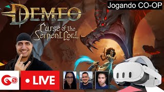 Demeo  Curse of the Serpent Lord Meta Quest 3PlayStation VR2  VITÓRIA 😃 [upl. by Jew]