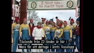 Sweden Today  Vasaloppet April 1986 [upl. by Polky]