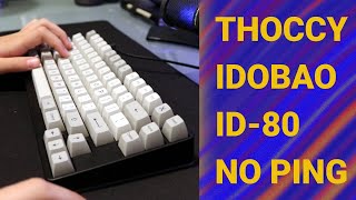 Thockiest ID80 ever Noico PE Foam Lubed NK Creams SA Profile Keycaps  Custom Keyboard [upl. by Montagna]