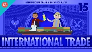 Imports Exports and Exchange Rates Crash Course Economics 15 [upl. by Gemperle624]