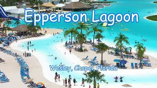 Epperson Lagoon  Tropical Beach Recreation Area  Wesley Chapel [upl. by Eppesuig]