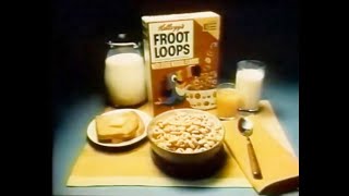 Froot Loops Cereal Animated Commercial 1976 [upl. by Guillemette]