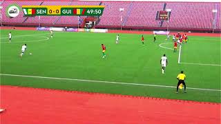 U20 AFRICA CUP OF NATIONS QUALIFIERS WAFU A LIBERIA 2024 SEMI FINALS SENEGAL vs GUINEA [upl. by Rebeca792]