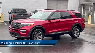 2021 Ford Explorer XLT Sport Utility Warren Niles Cortland Youngstown Austintown [upl. by Arimak]