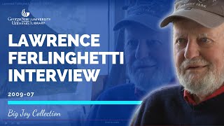 Lawrence Ferlinghetti interview 200907 [upl. by Eiggep]