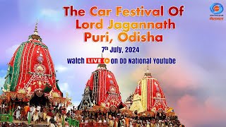 LIVE  The Car Festival Of Lord Jagannath  Day  01  Rath Yatra  Puri Odisha  Part 02 [upl. by Iz]