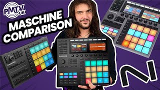 Native Instruments MASCHINE Comparison  Which One Is Right For You [upl. by Yhcir]