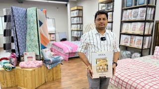 Bedsheet Factory  premium Quality bedsheet at bhiwandi  Bombay Cotton [upl. by Repip]