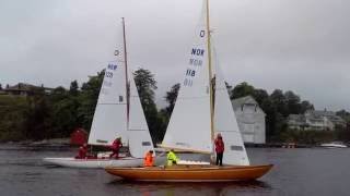 Sailing Knarr regatta in Norway [upl. by Onitnatsnoc]