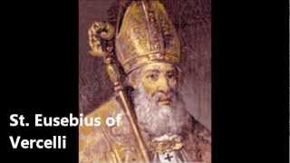 Saint of the Day  2 August  St Eusebius of Vercelli [upl. by Gylys]