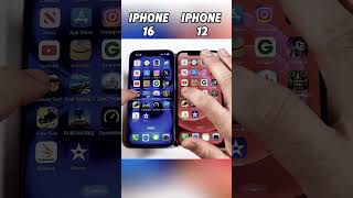 iPhone 16 vs iPhone 12 INSANE Speed Test ⚡ Who’s the Real King ShortsViralVideo [upl. by Gelhar439]