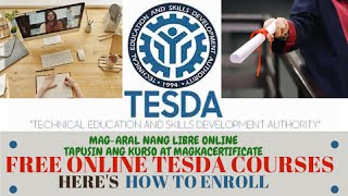 TESDA Online Registration Step by Step [upl. by Anilev]