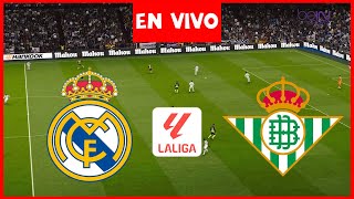 🔴EN VIVO  REAL MADRID vs REAL BETIS I LALIGA 2425 I PARTIDO COMPLETO fútbol EN UN VIDEOJUEGO [upl. by Touber]