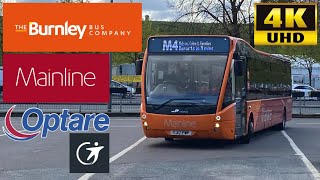 Transdev Mainline M4 Burnley to Keighley via Nelson Cowling amp Colne Optare Versa 252YJ17FWP [upl. by Eisset]