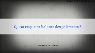 Quest ce quune balance des paiements [upl. by Belsky]