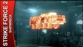 quotCall of Duty Black Ops 2quot HD walkthrough Veteran Strike Force Mission 2  Shipwreck [upl. by Ayikaz]