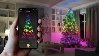 Twinkly App Controlled Smart Christmas Lights  Christmas Designers [upl. by Shane658]