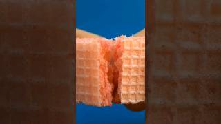 Breaking wafers and biscuits closeup shorts asmr satisfying experiment macro closeup [upl. by Ennaeel]