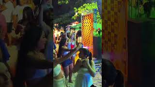 🇧🇷 Nightlife in Maresias Beach São Paulo  Brazil shorts beach party [upl. by Wilkens10]