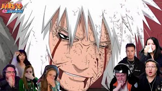 JIRAIYA DEATH REACTION  NARUTO SHIPPUDEN EPS 133 REACTION COMPILATION [upl. by Sybyl]