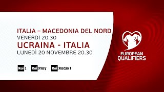 Qualificazioni Euo 2024 le ultime due partite dellItalia in diretta esclusiva su Rai 1 [upl. by Tihom]