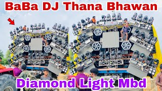 BaBa DJ Thana Bhawan x Diamond Light Mbd  Best Lighting Trolla in 2024 Kawad Yatra Haridwar 🙏 [upl. by Horbal]