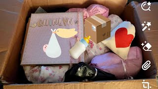 Most ADORABLE Reborn baby Box Opening EverAll the way from Canada 👶🏼quinlyn trade [upl. by Selig]