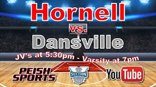 Hornell Lady Raiders vs Dansville Lady Mustangs Girls Varsity Basketball [upl. by Garratt479]