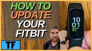 HOW TO UPDATE FITBIT FIRMWARE AND FITBIT APP 2024 Versa 3 Sense Charge Inspire NEW FEATURES [upl. by Simonsen16]