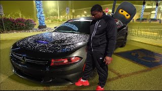 HOW TO Wrapping Hood On Dodge Charger [upl. by Adnuhser]