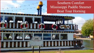 Southern Comfort Mississippi Paddle Steamer Boat Tour Horning Tour norfolkbroads may2022 [upl. by Lipsey]