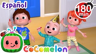 Canción de Nochevieja  CoComelon y los animales 🍉 Dibujos para niños [upl. by Tamis]