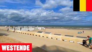 Westende Belgium 🇧🇪 Belgian Coast walking tour [upl. by Skelly]