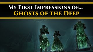 Destiny 2 Lore  My first impressions of the quotGhosts of the Deepquot Dungeon A new high standard [upl. by Merkle]