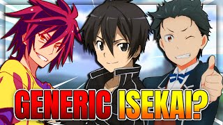 I analyzed 48 isekai anime to see how GENERIC they were [upl. by Aicats]