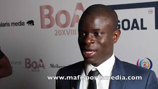 NGOLO KANTE INTERVIEW [upl. by Okire473]