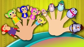 Finger Family Collection  Top 20 Finger Family Nursery Rhymes [upl. by Ahsinor79]