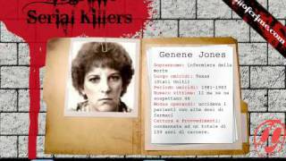 biografie serial killer  GENENE JONES WWWHALLOFCRIMECOM [upl. by Yevreh]