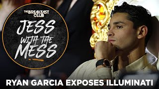 Ryan Garcia Unravels On Twitter Spaces With Andrew Tate Exposes Illuminati [upl. by Ydnac29]