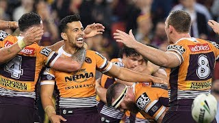 NRL Highlights Brisbane Broncos v Cronulla Sharks  Round 20 [upl. by Gillian]