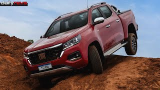 2024 Fiat Titano Ranch  BestSelling Pickup in Brasil  Driving Footage [upl. by Petersen]