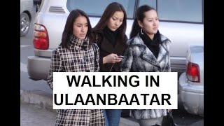 Walking in Ulaanbaatar Mongolia [upl. by Ashbey]