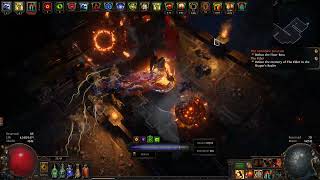 Path of Exile 320 Bleed Lacerate Gladiator vs Lycia [upl. by Messing]