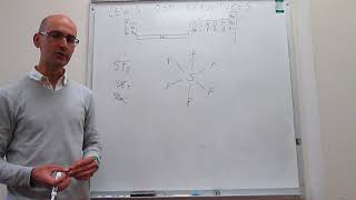 Lewis dot structures SF6 and ClF3 Expanded octets [upl. by Turro]